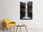 Leinwandbild Wasserfall Island