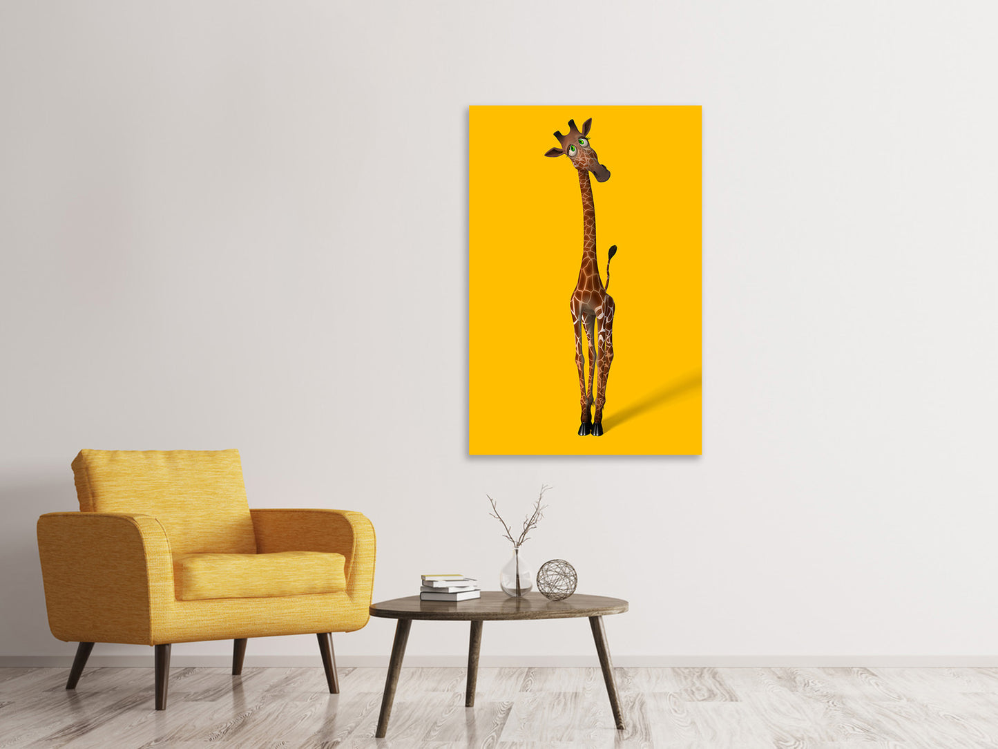 Leinwandbild Giraffensweety