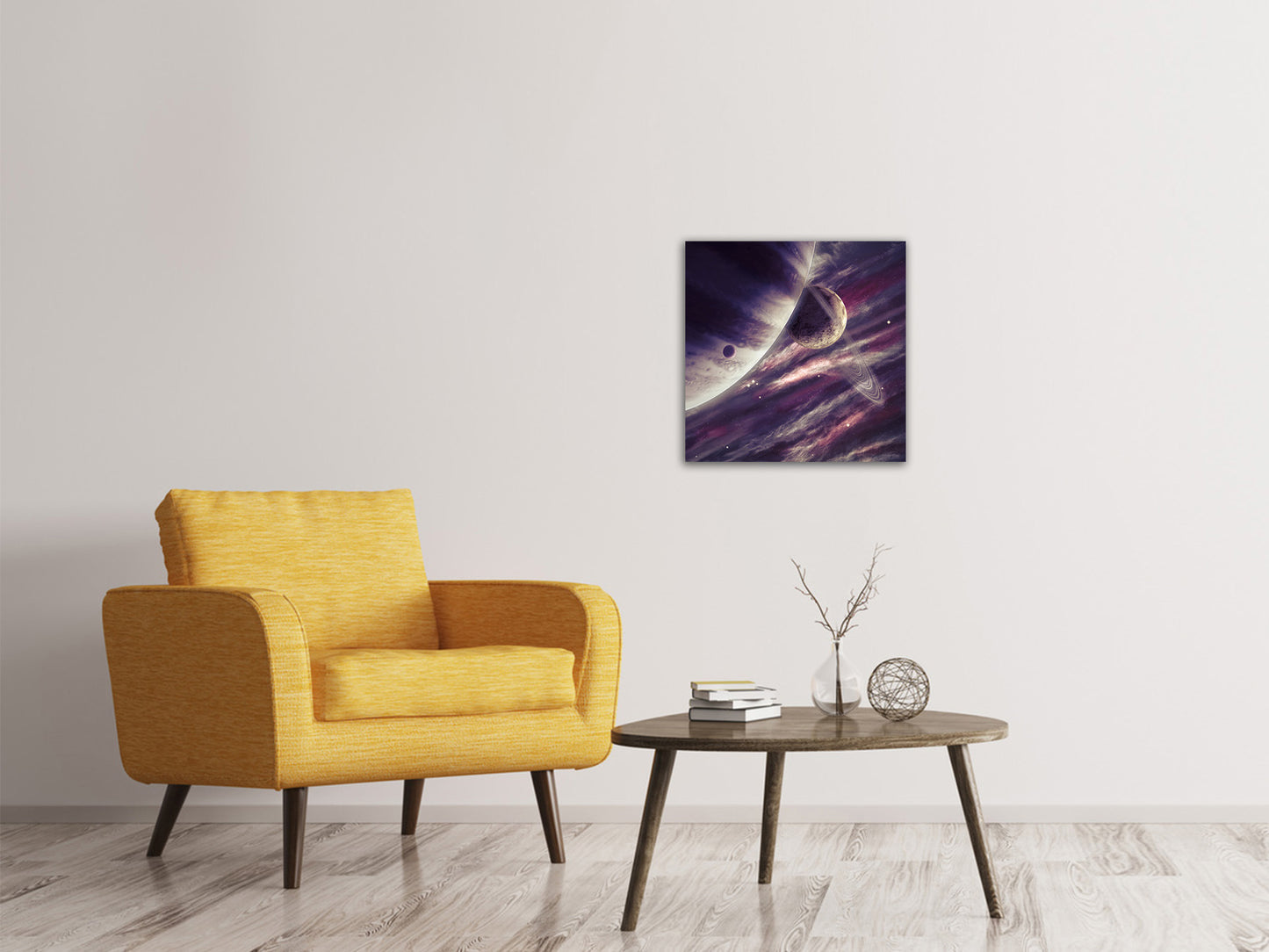 Leinwandbild Weltraumreise