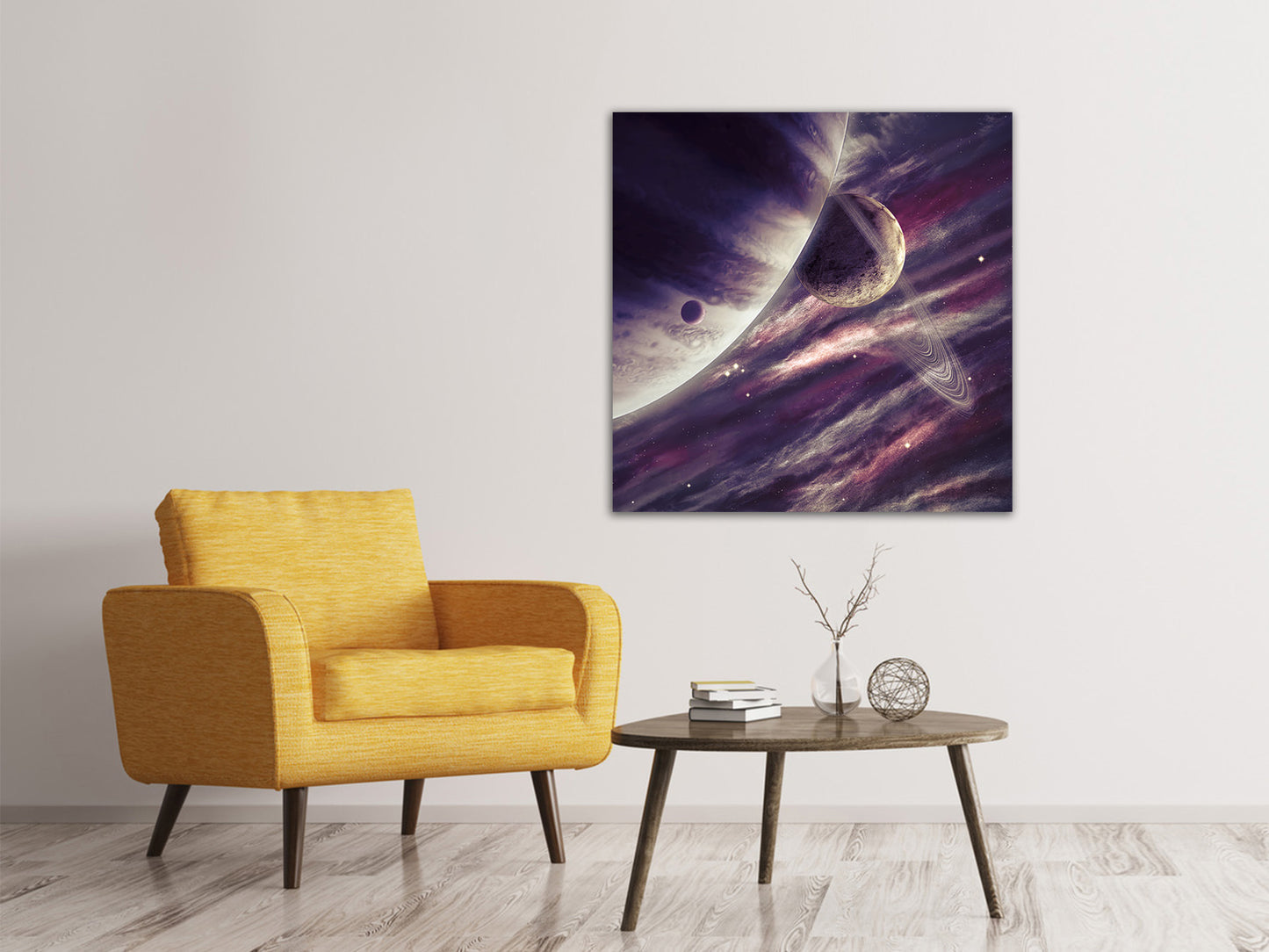 Leinwandbild Weltraumreise