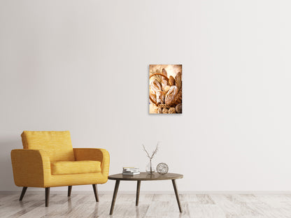 Leinwandbild Brotkorb
