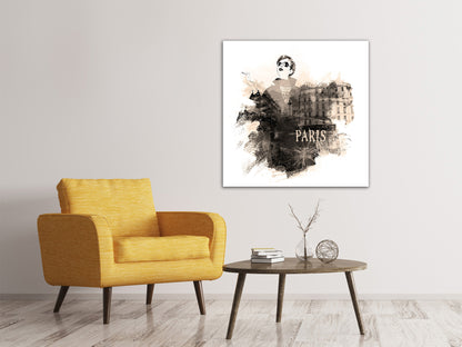 Leinwandbild Pariser Modell