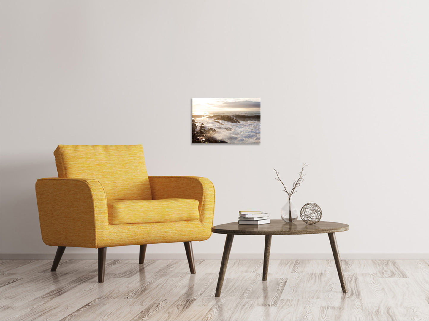 Leinwandbild Meeresbrandung