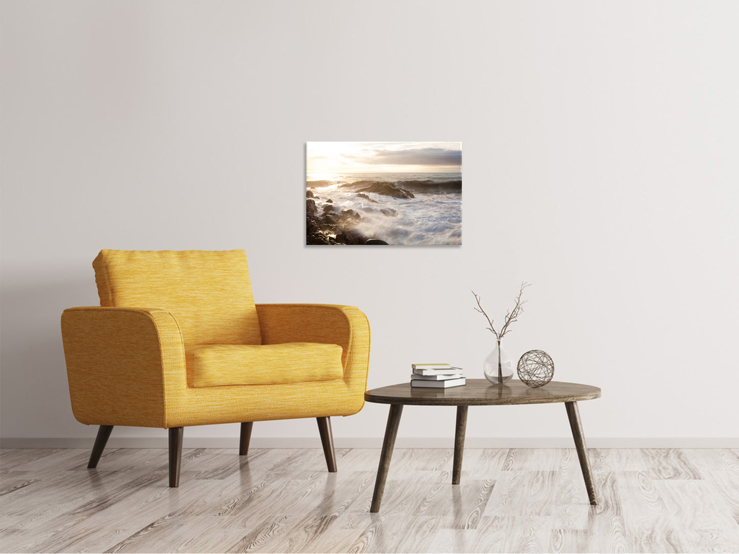 Leinwandbild Meeresbrandung