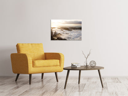Leinwandbild Meeresbrandung