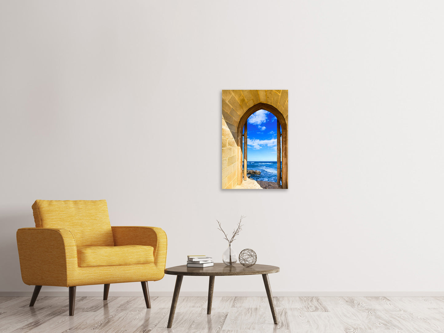 Leinwandbild Das Tor zum Meer