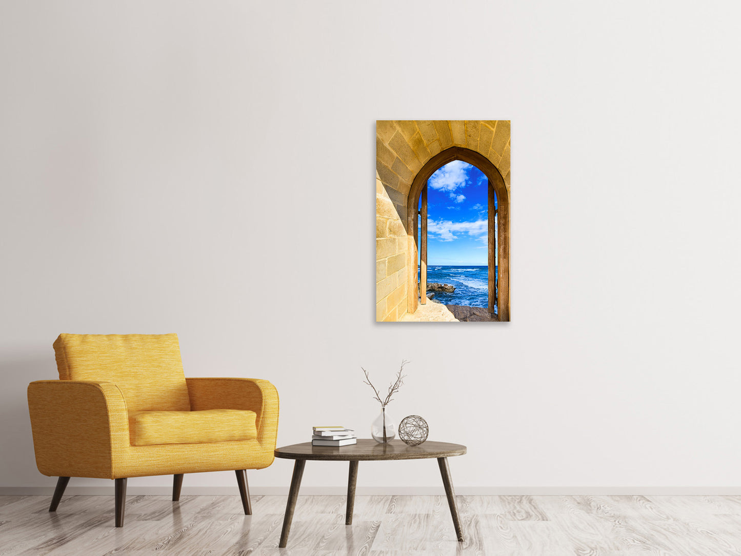 Leinwandbild Das Tor zum Meer