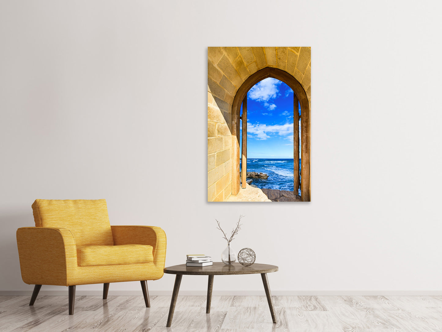 Leinwandbild Das Tor zum Meer