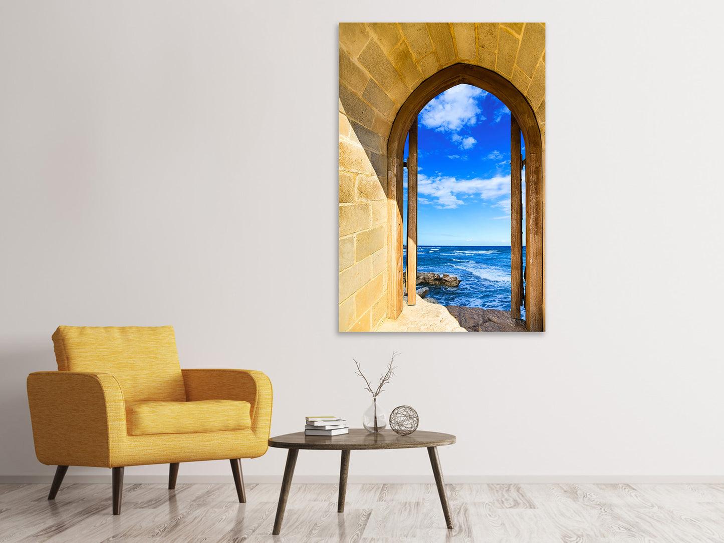 Leinwandbild Das Tor zum Meer