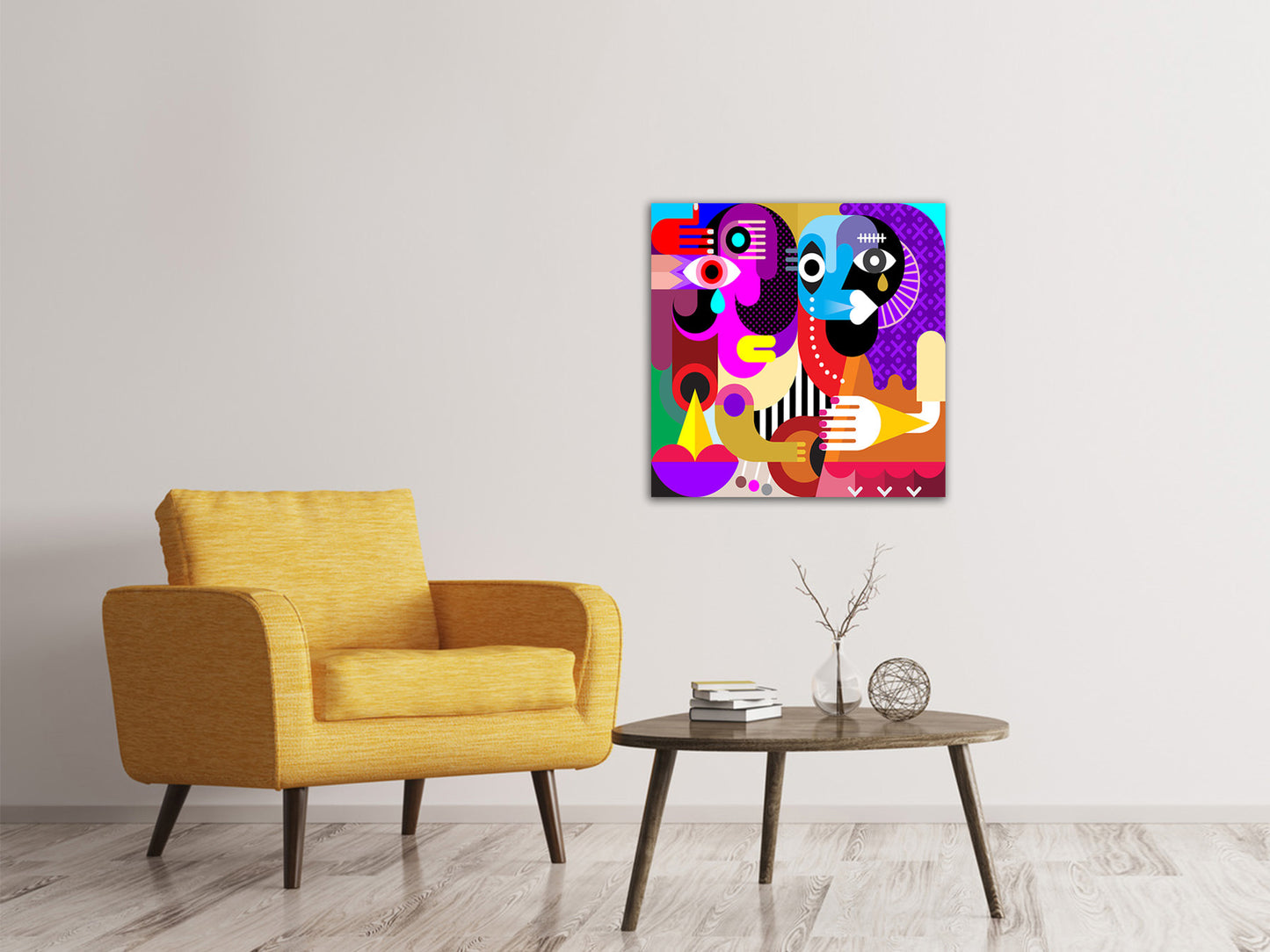 Leinwandbild Moderne Kunst People