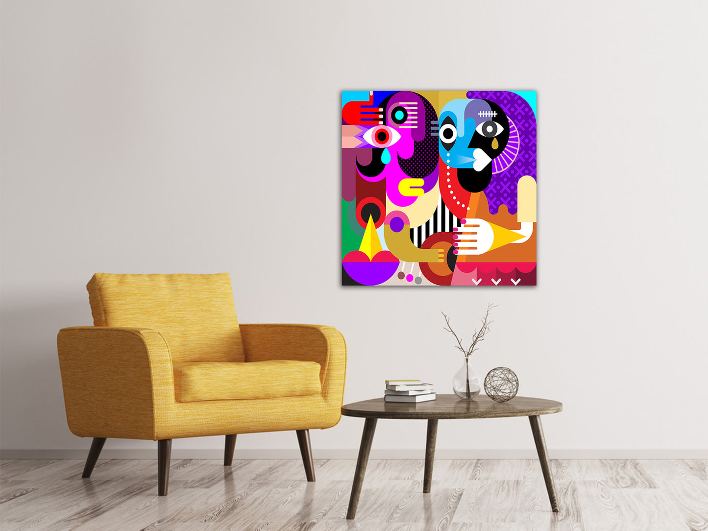 Leinwandbild Moderne Kunst People
