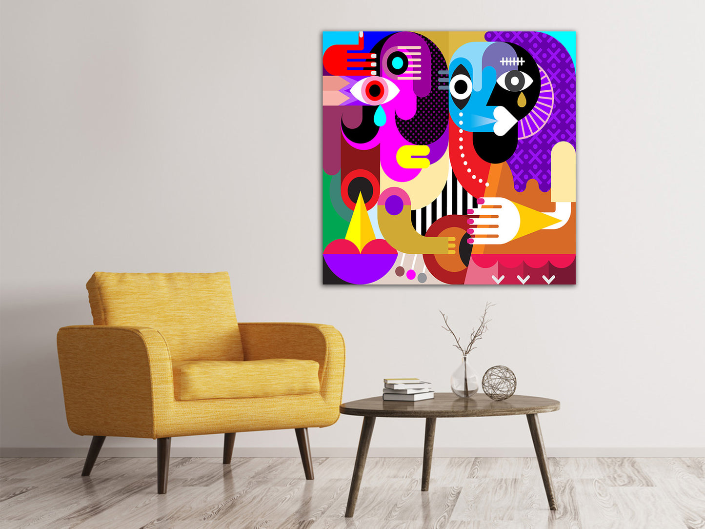Leinwandbild Moderne Kunst People