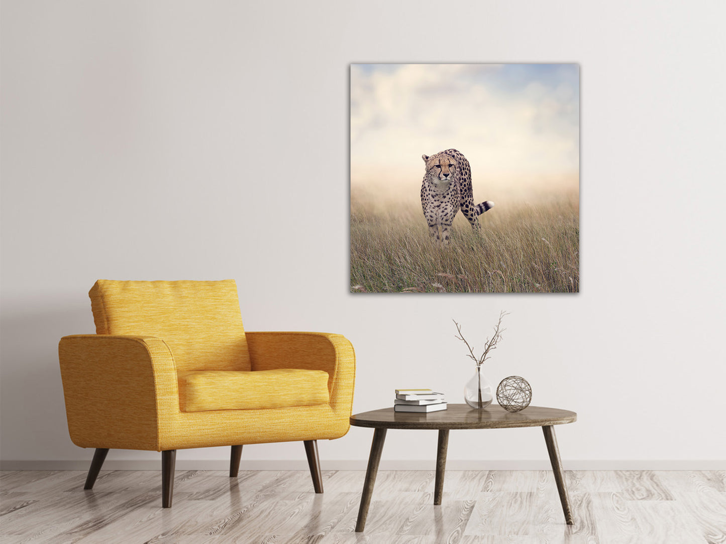 Leinwandbild Der Gepard