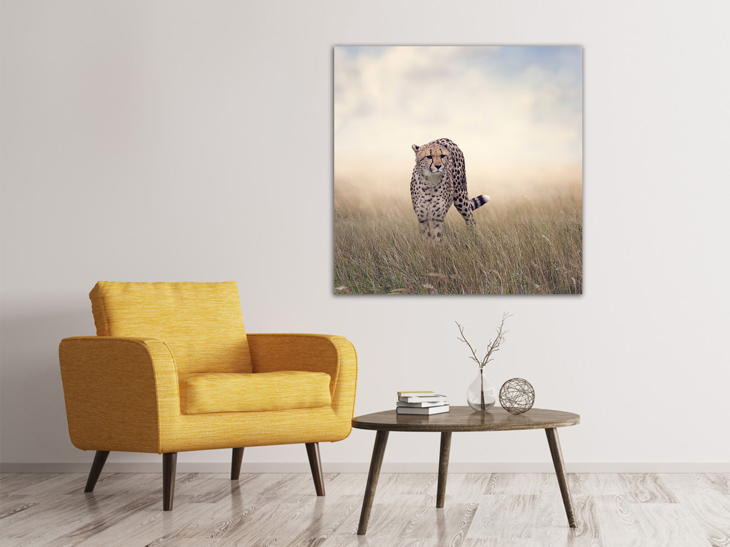 Leinwandbild Der Gepard