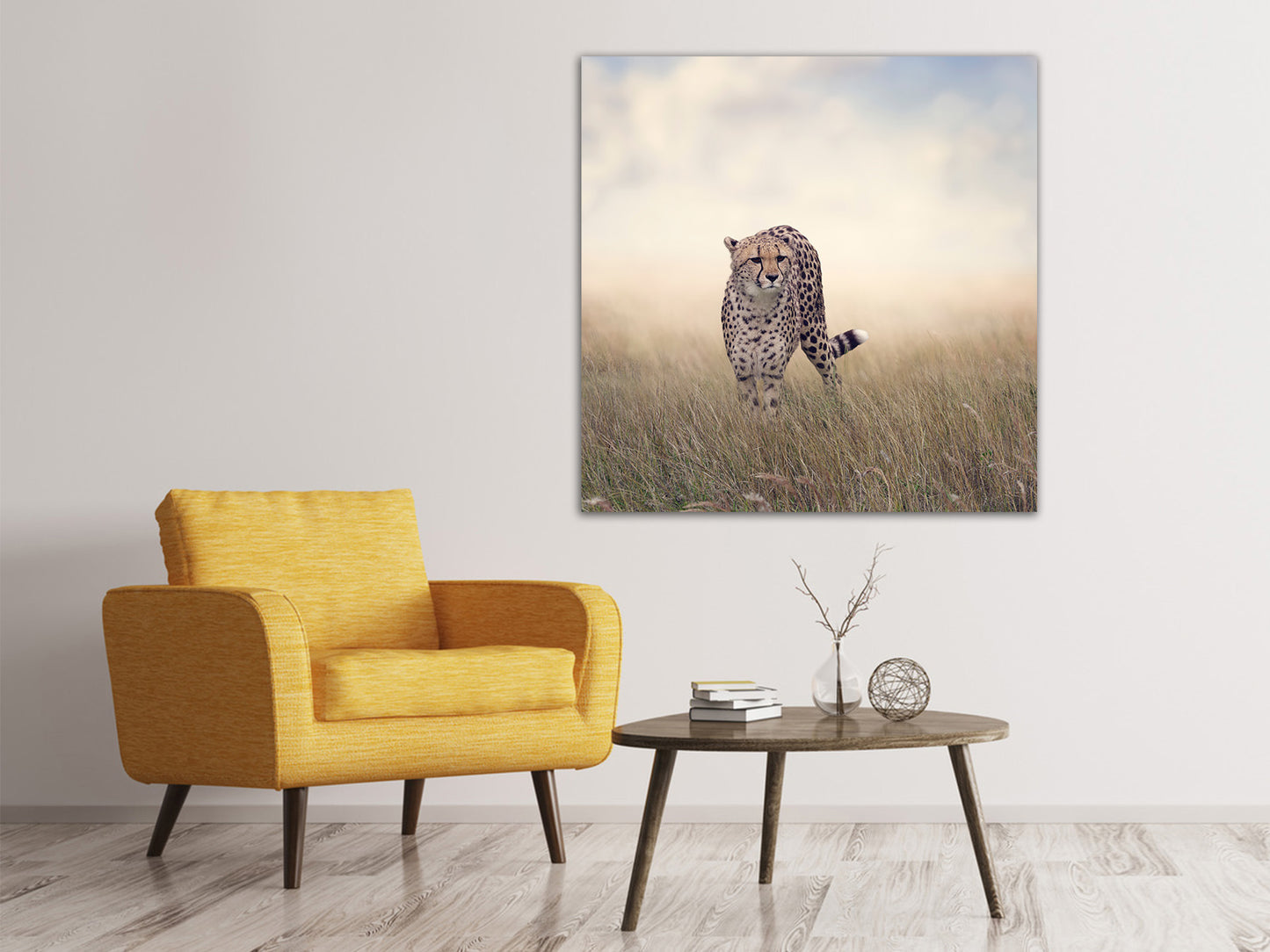 Leinwandbild Der Gepard