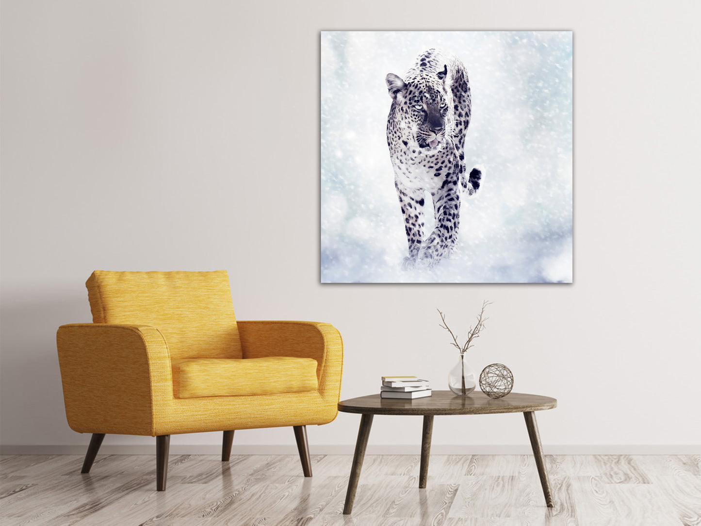 Leinwandbild Der Leopard