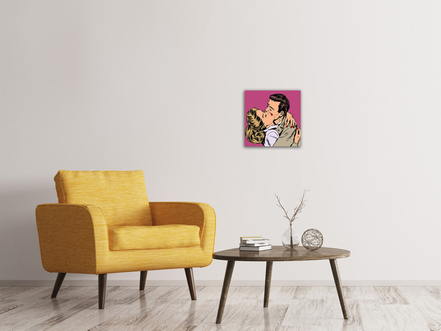 Leinwandbild Pop Art Sehnsucht