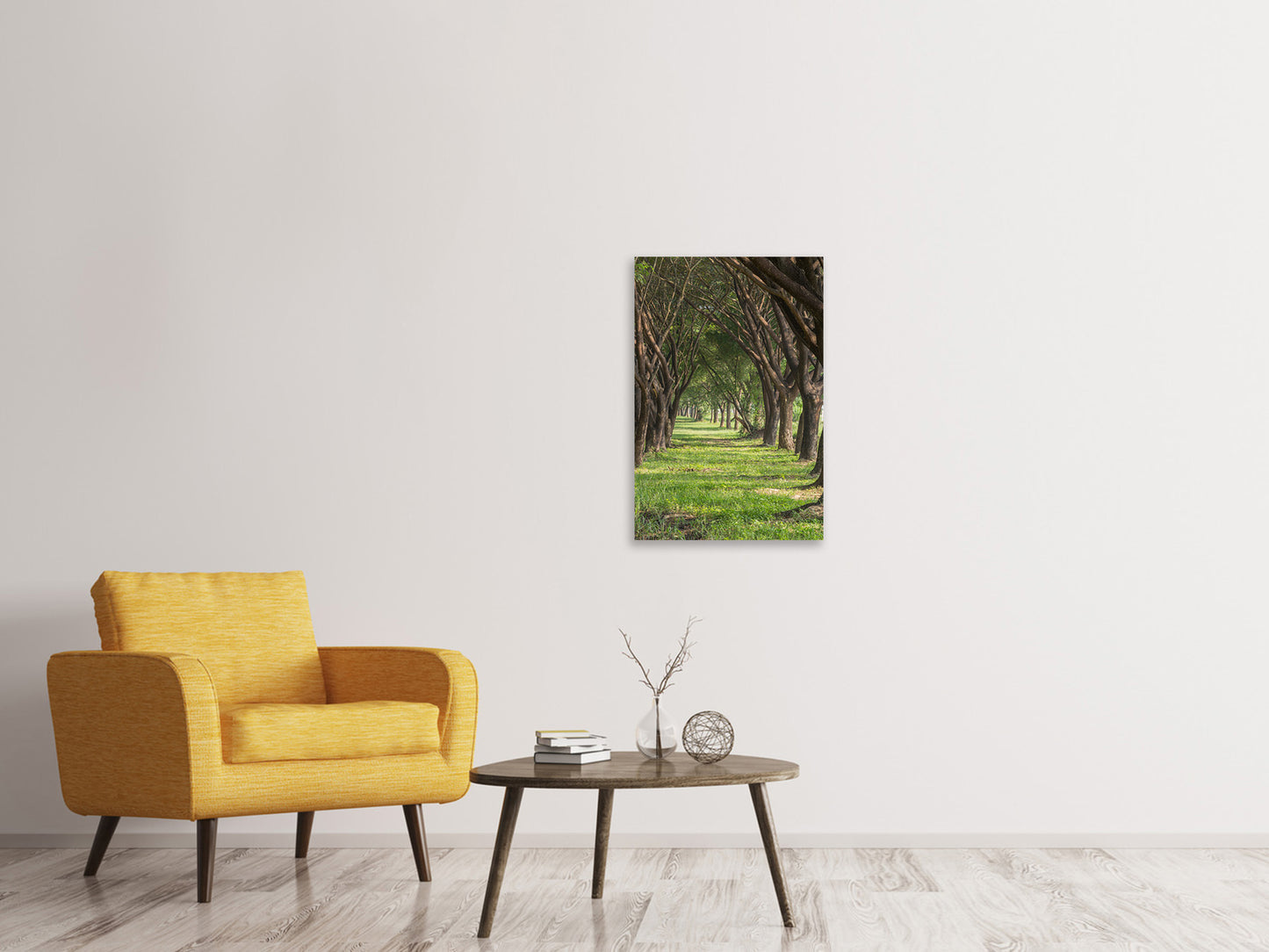 Leinwandbild Im Forstwald