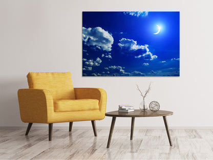Leinwandbild Der Mond