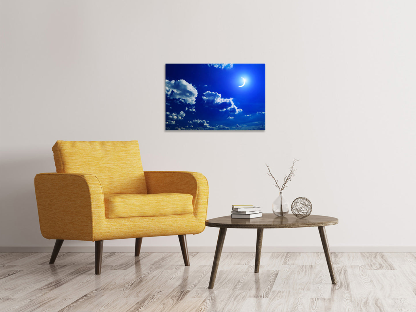 Leinwandbild Der Mond