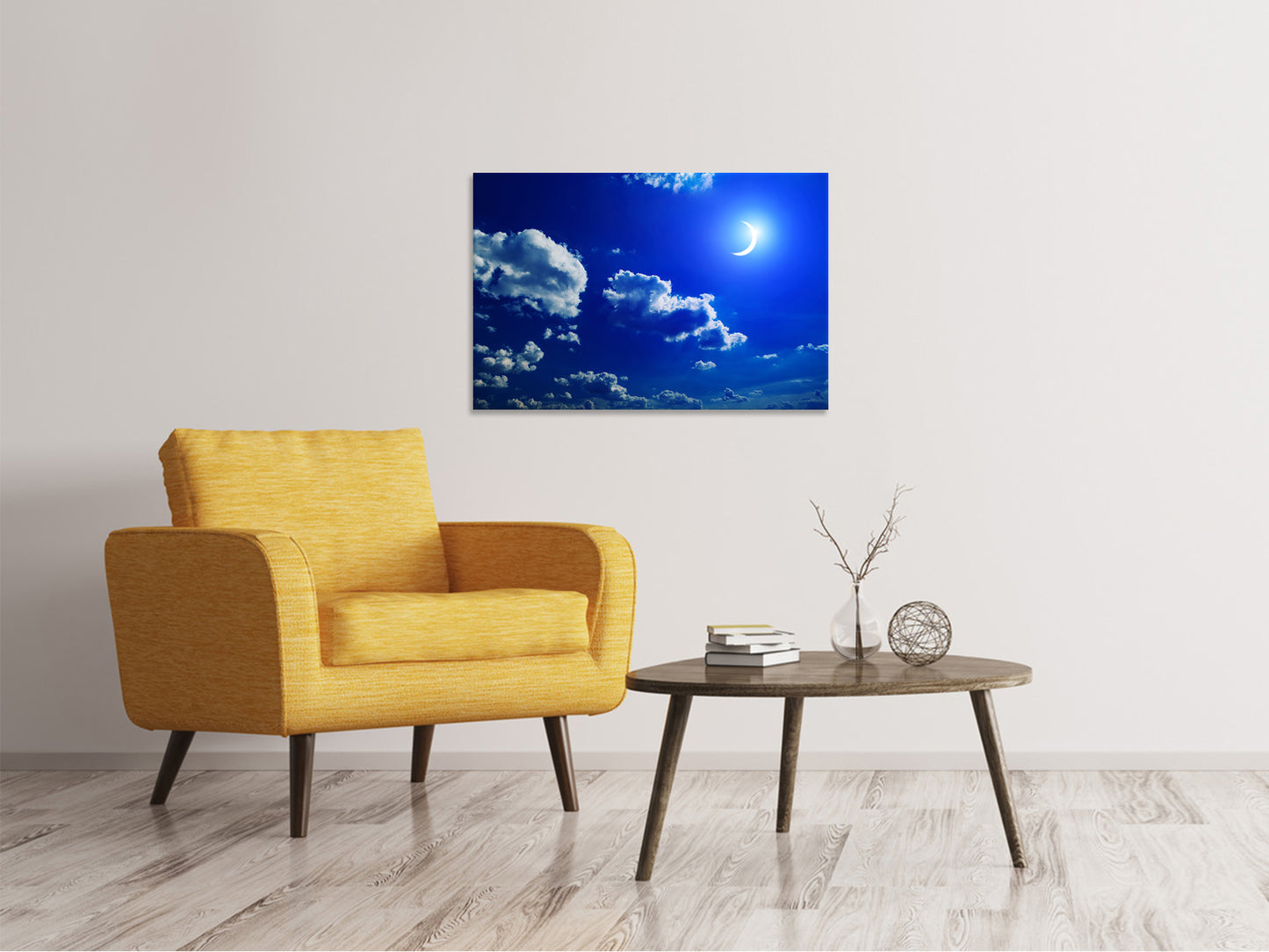 Leinwandbild Der Mond