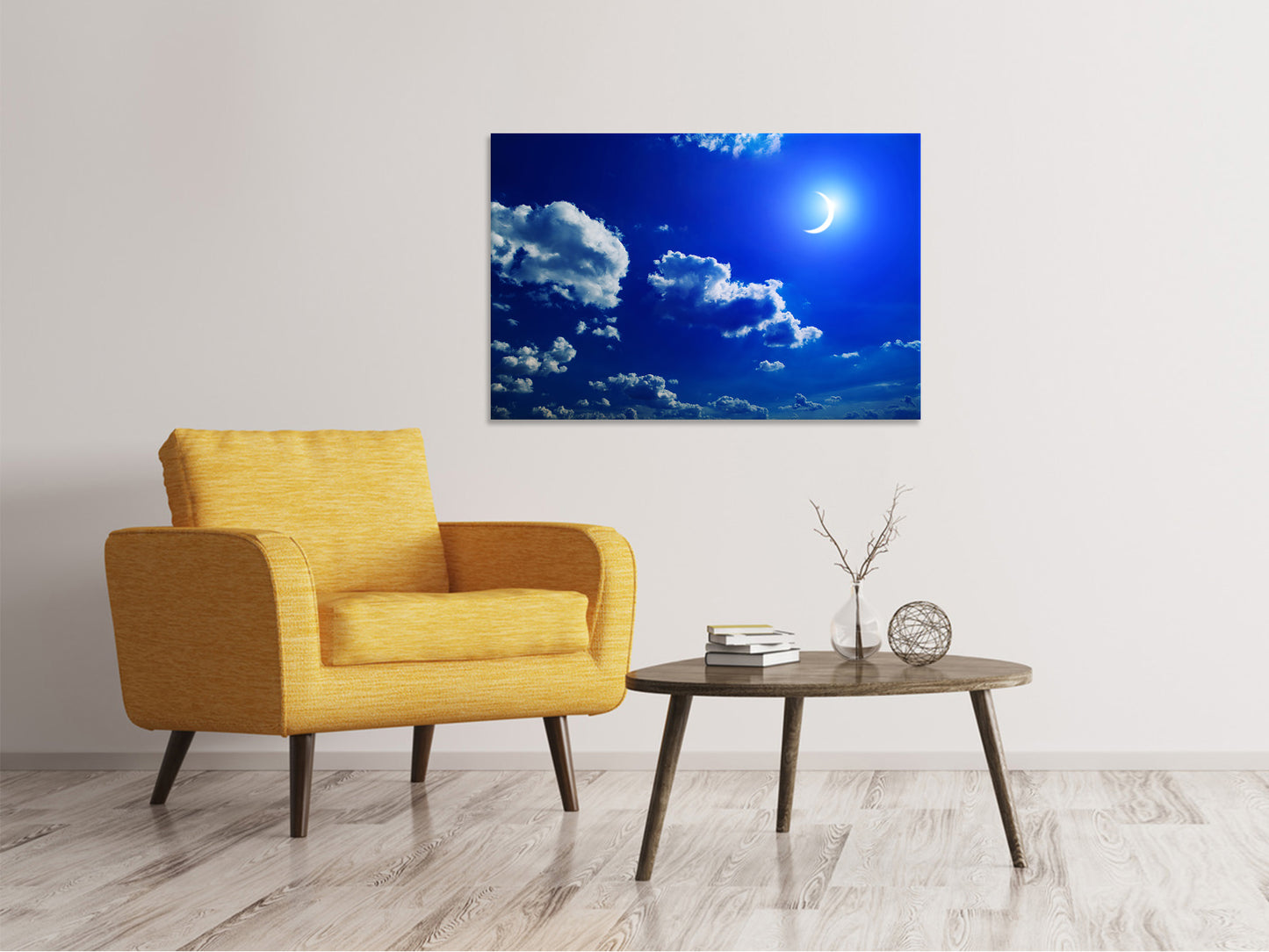 Leinwandbild Der Mond