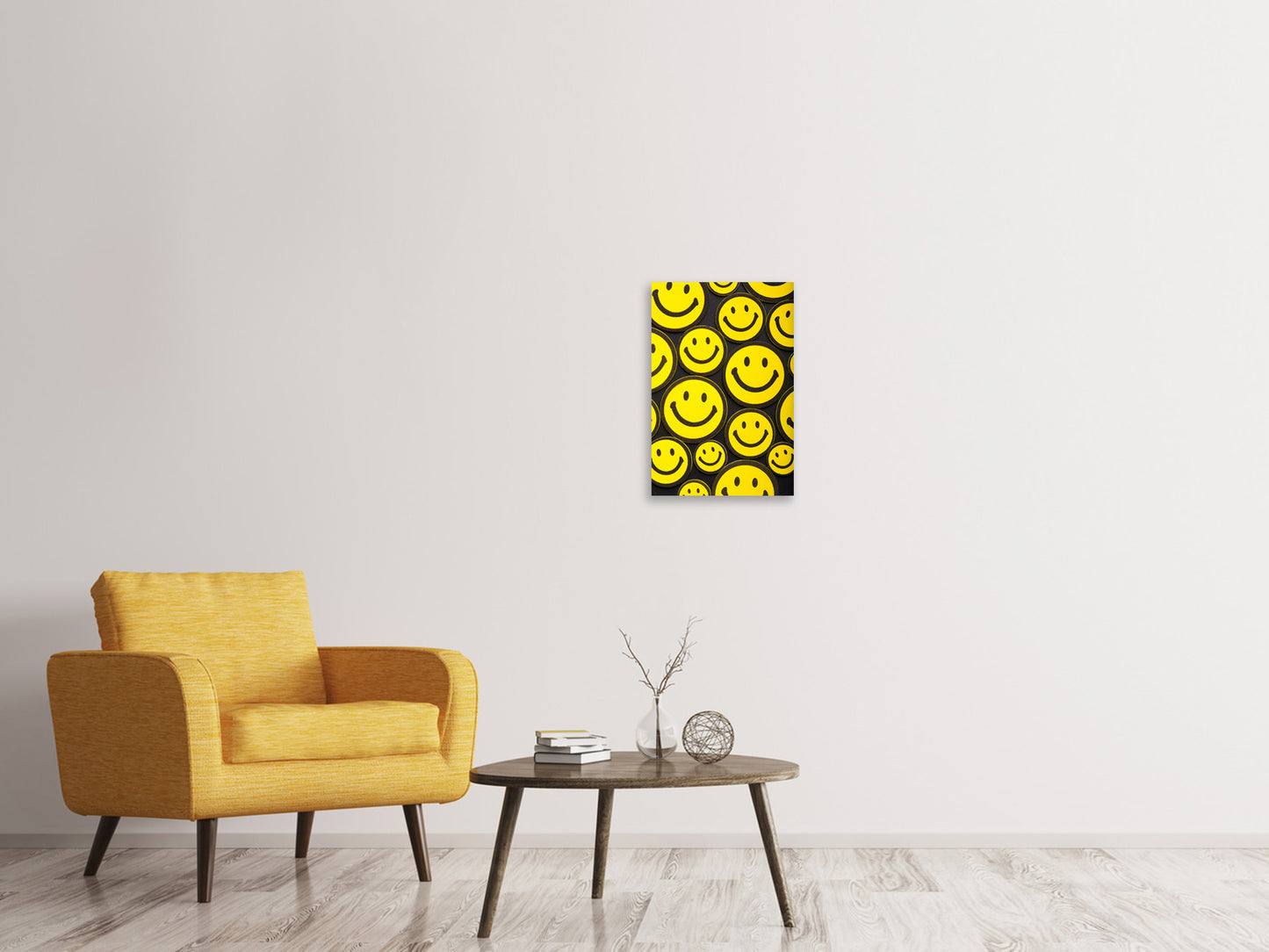 Leinwandbild Smileys