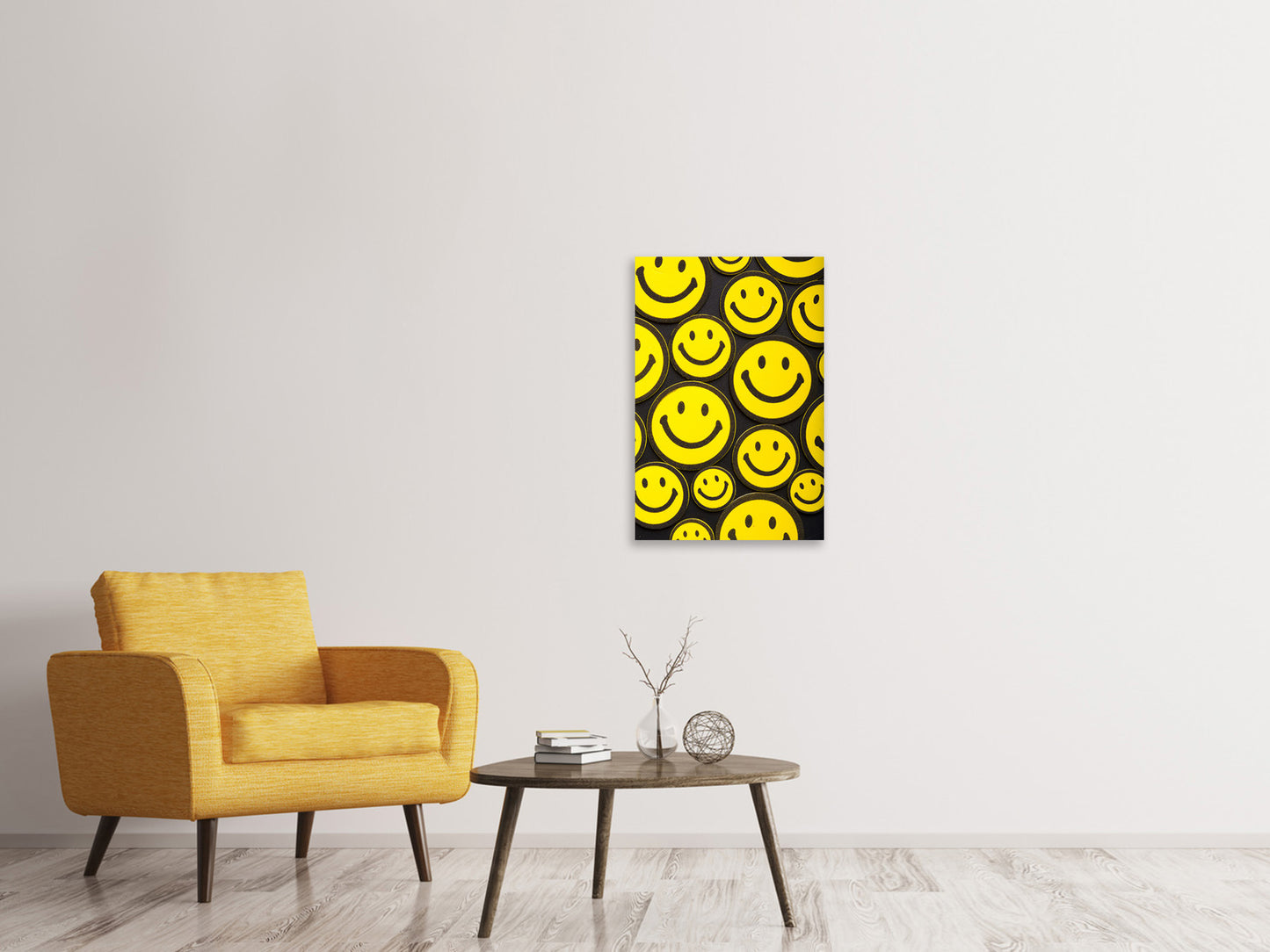 Leinwandbild Smileys