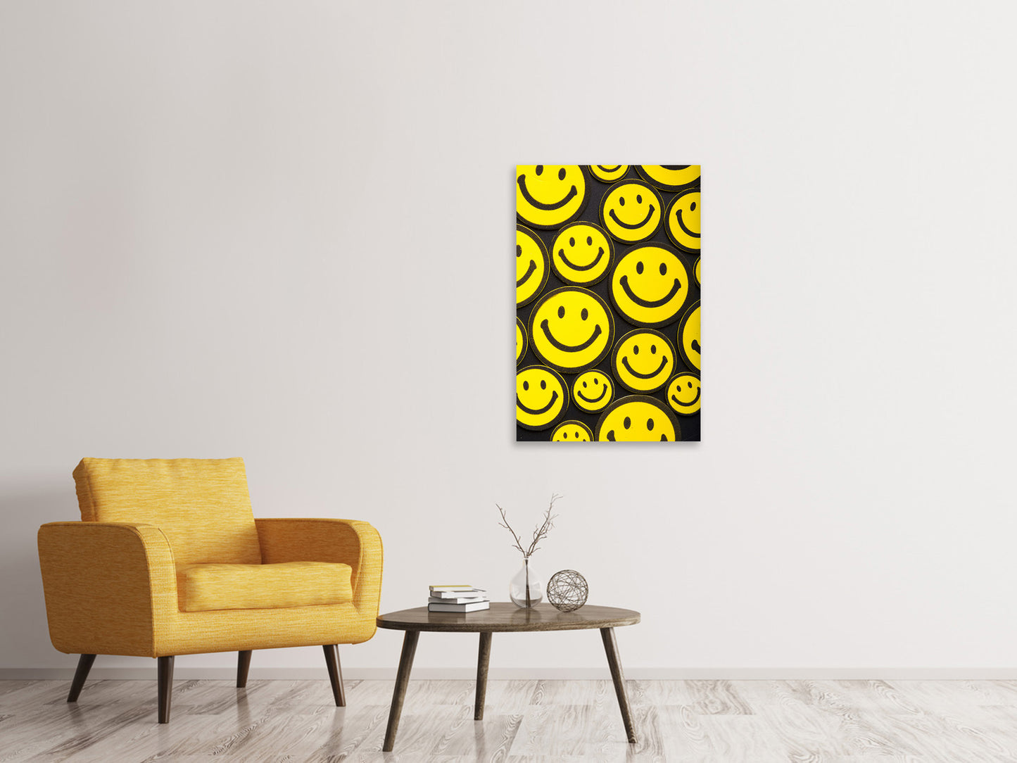 Leinwandbild Smileys