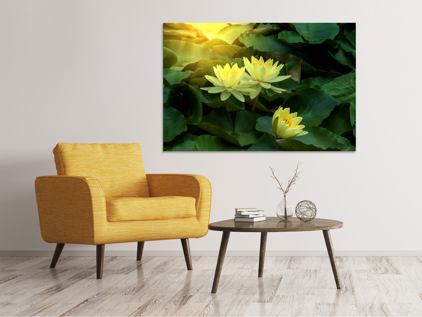Leinwandbild Wilde Lotus