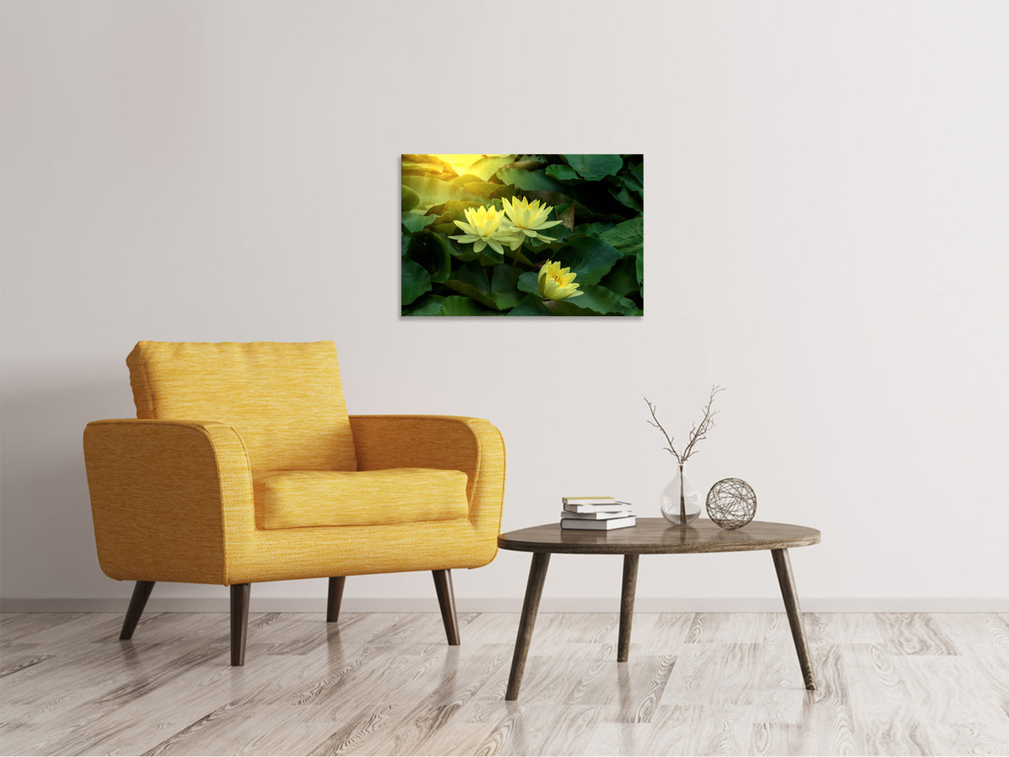 Leinwandbild Wilde Lotus