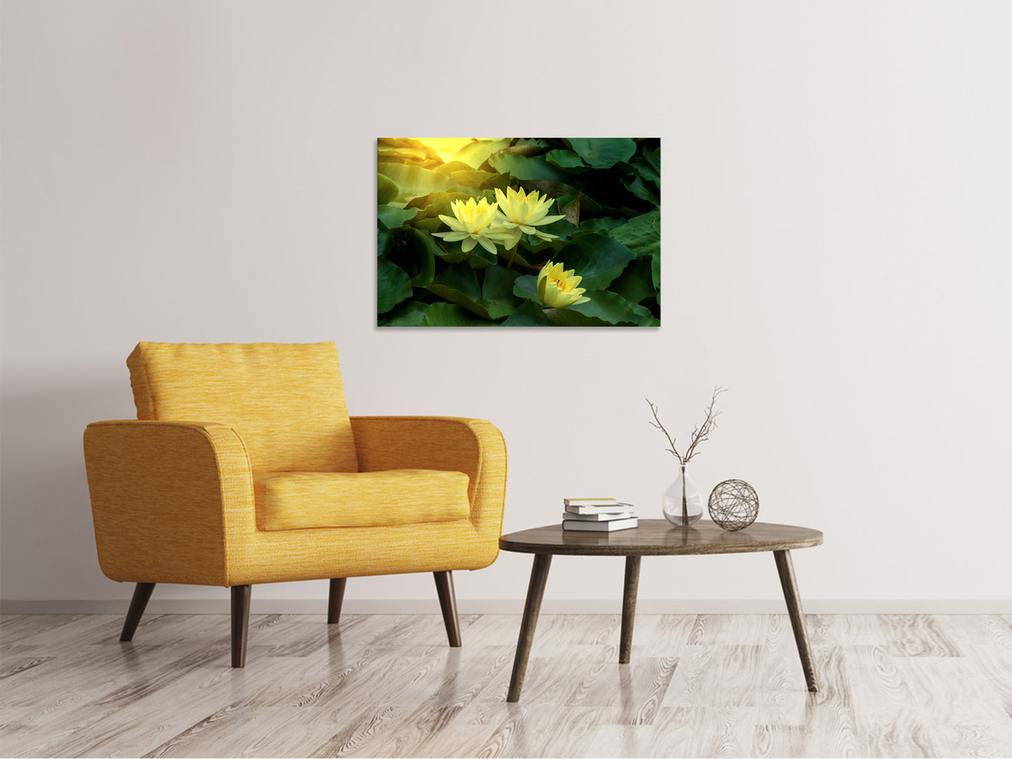Leinwandbild Wilde Lotus
