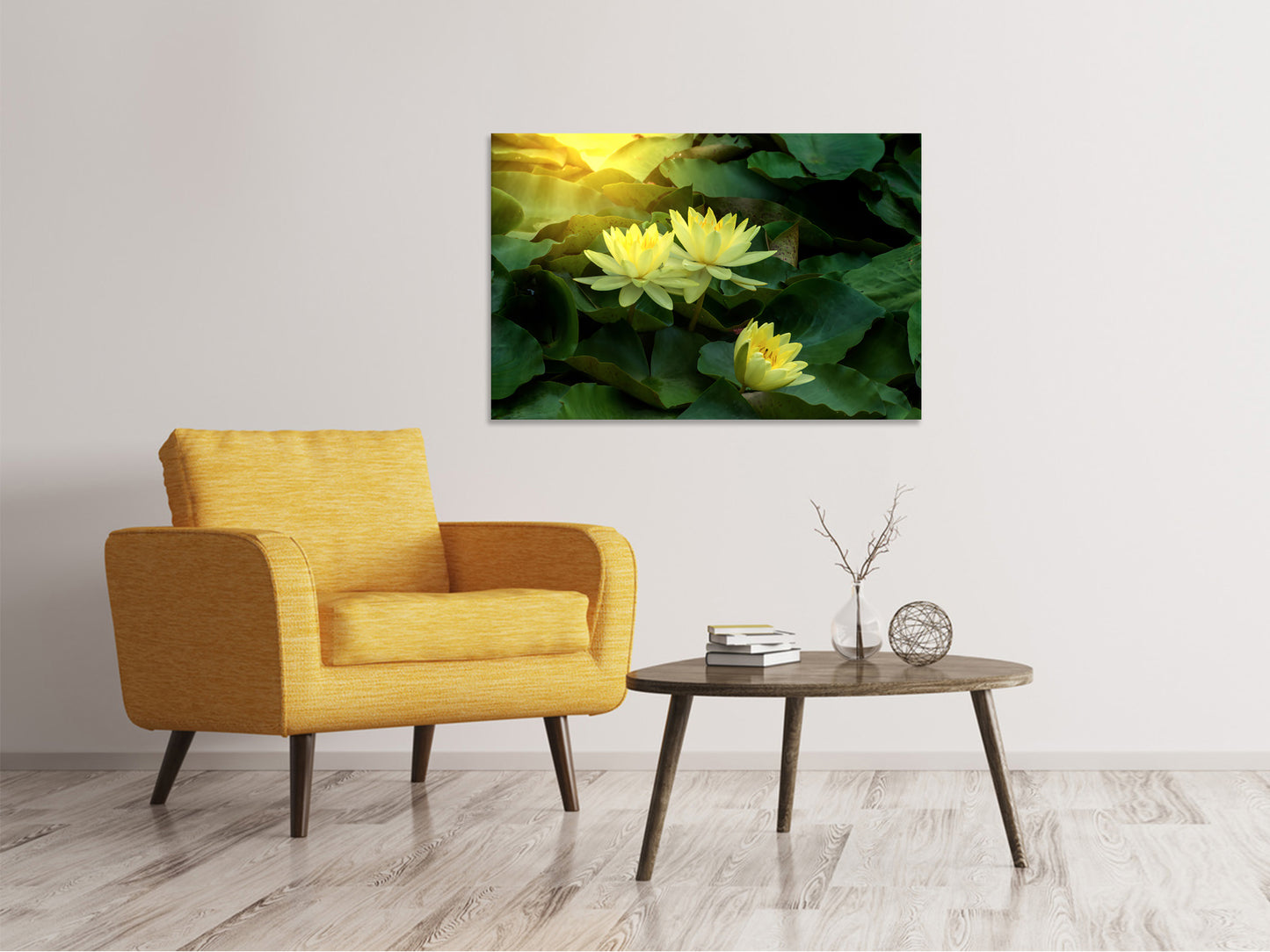 Leinwandbild Wilde Lotus