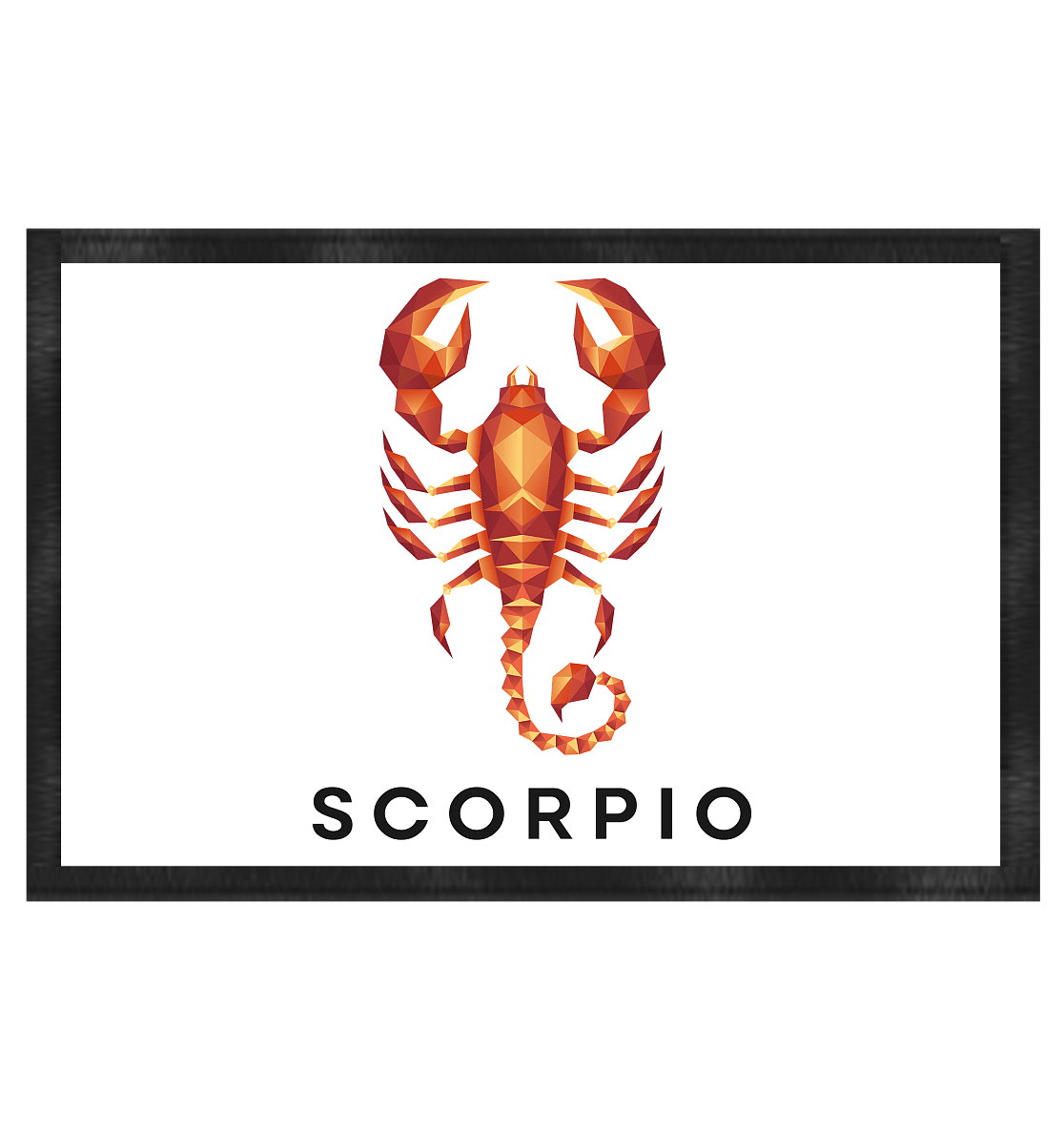 Skorpion Sternzeichen (Scorpio) - Fußmatte