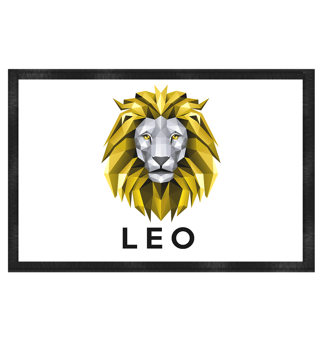 Löwe Sternzeichen (Leo) - Fußmatte