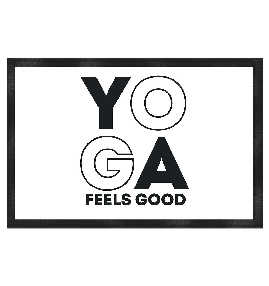 Yoga Feels Good - Fußmatte