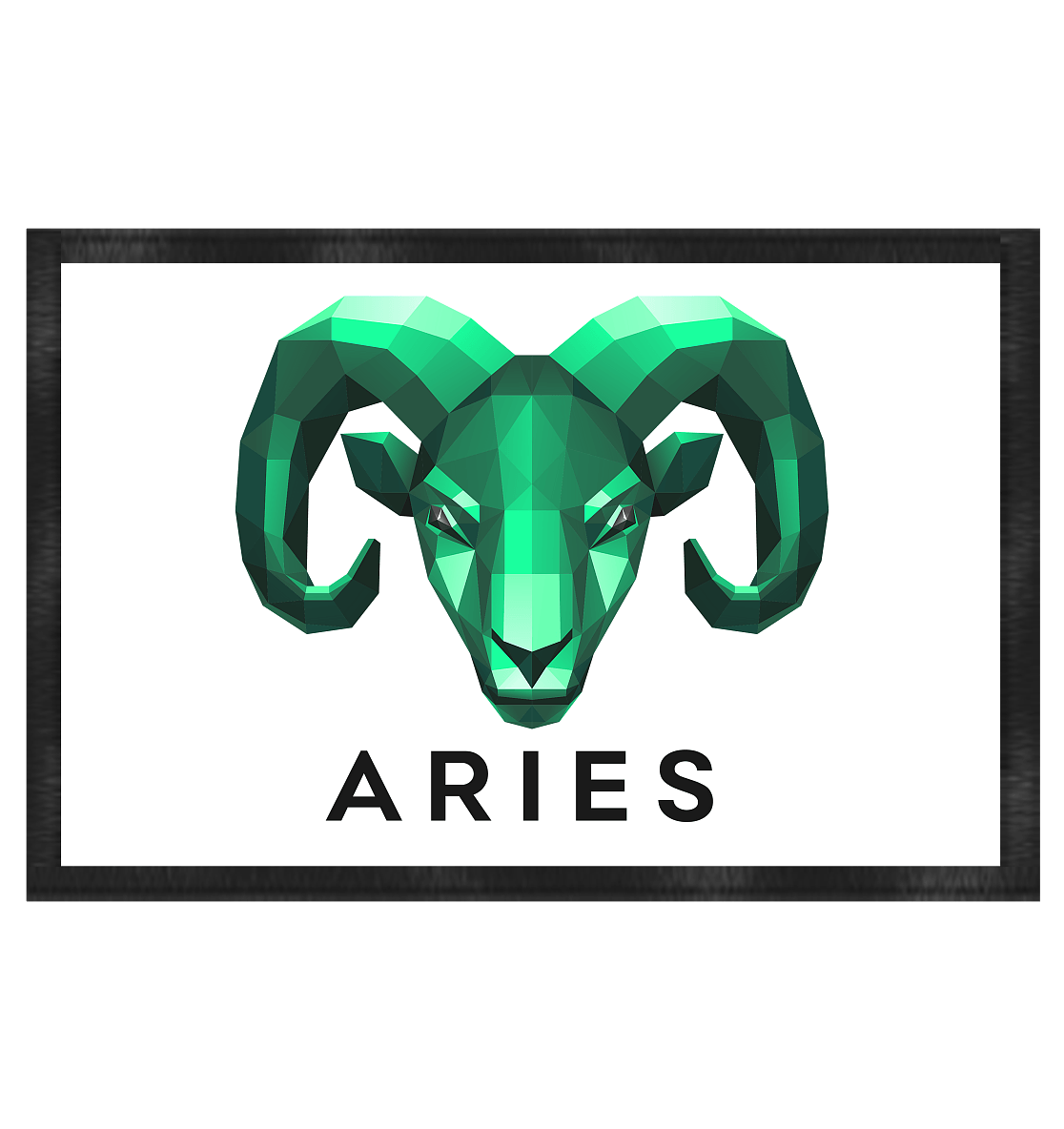 Widder Sternzeichen (Aries)  - Fußmatte