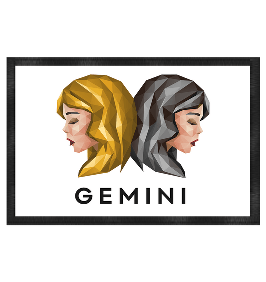 Zwilling Sternzeichen (Gemini) - Fußmatte