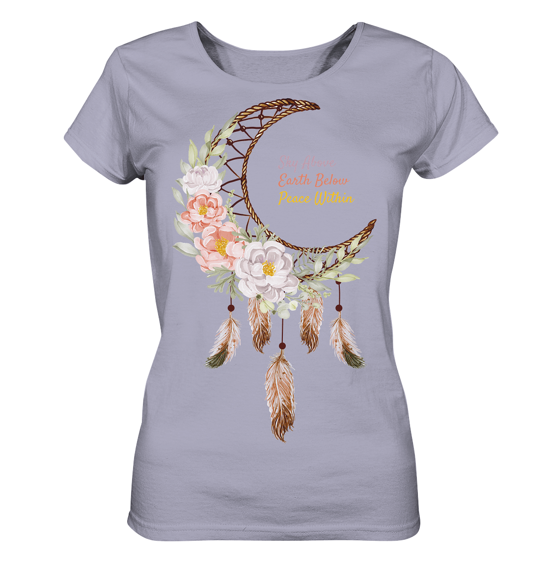 DER EINKLANG IN RAUM UND ZEIT - Ladies Organic Shirt