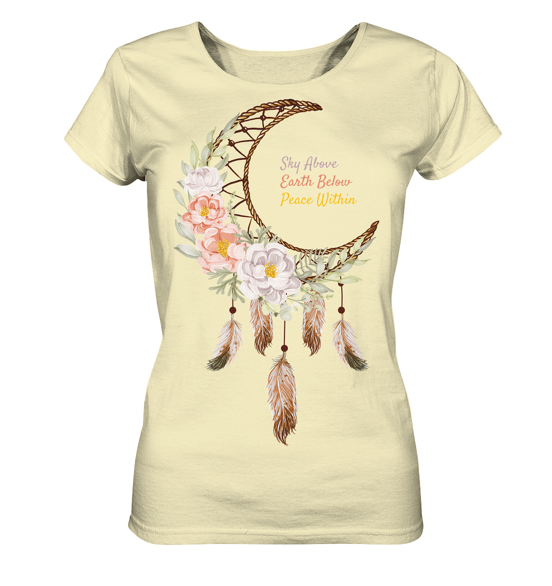 DER EINKLANG IN RAUM UND ZEIT - Ladies Organic Shirt