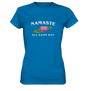 Namaste Blume - Damen T-Shirt