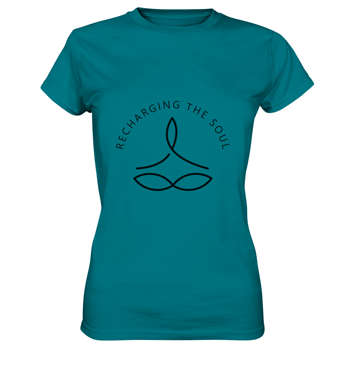 RECHARGING THE SOUL YOGA - AUFLADEN DER SEELE MIT YOGA - Ladies Premium Shirt