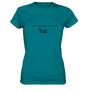 I AM NICER AFTER YOGA - ICH BIN SCHÖNER NACH DEM YOGA - Damen Premium Shirt