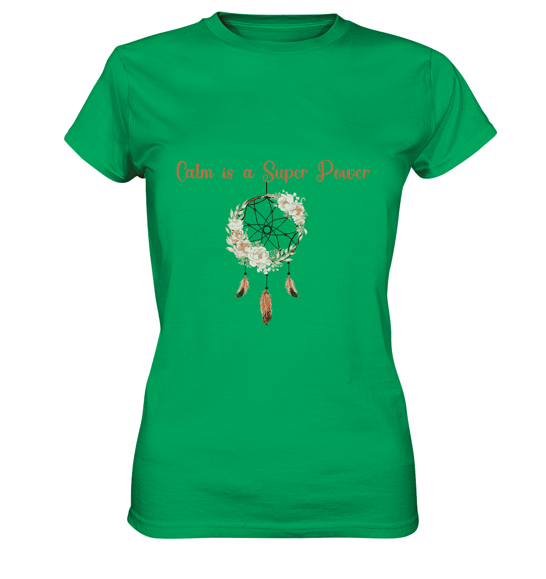 In der Ruhe liegt die Kraft - Calm is a Super Power - Damen T-Shirt