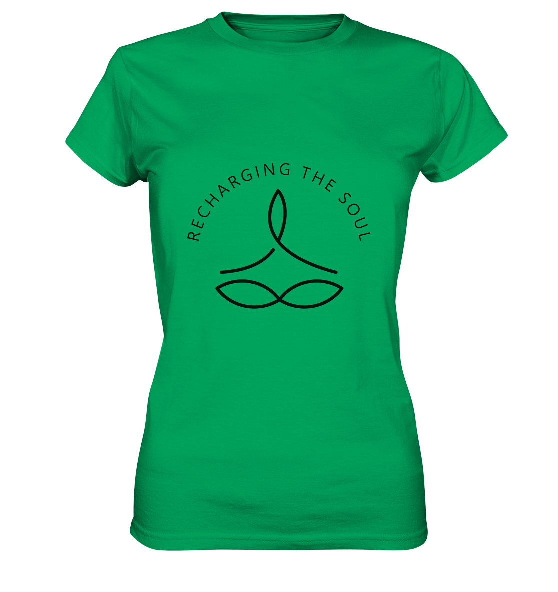 RECHARGING THE SOUL YOGA - AUFLADEN DER SEELE MIT YOGA - Ladies Premium Shirt