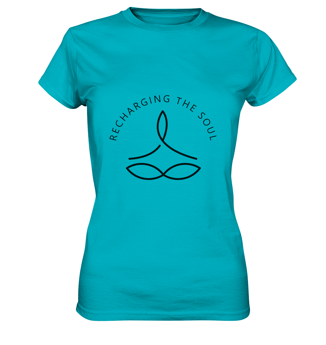 RECHARGING THE SOUL YOGA - AUFLADEN DER SEELE MIT YOGA - Ladies Premium Shirt