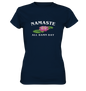 Namaste Blume - Damen T-Shirt