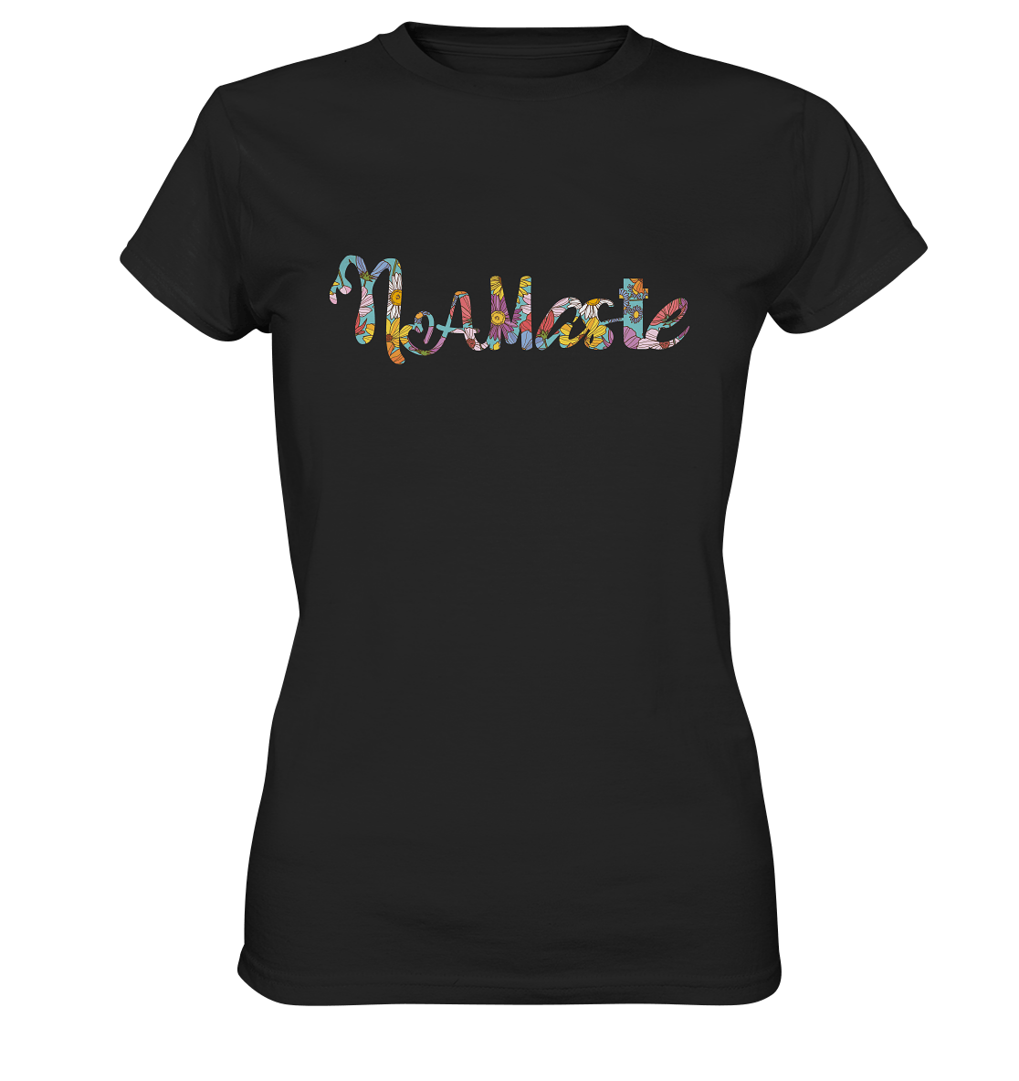 Namaste blumig - Damen T-Shirt