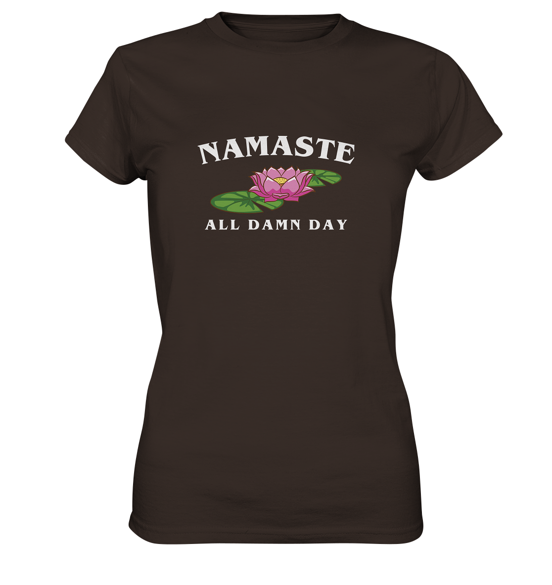 Namaste Blume - Damen T-Shirt