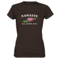 Namaste Blume - Damen T-Shirt